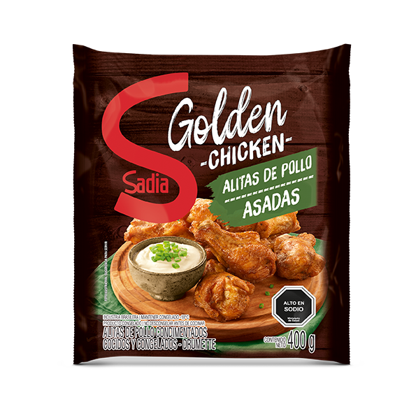 Alitas de pollo Asadas 400 grs - Sadia
