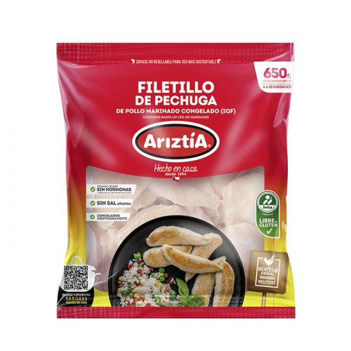 Filetillo de pollo 650 Grs - Ariztia