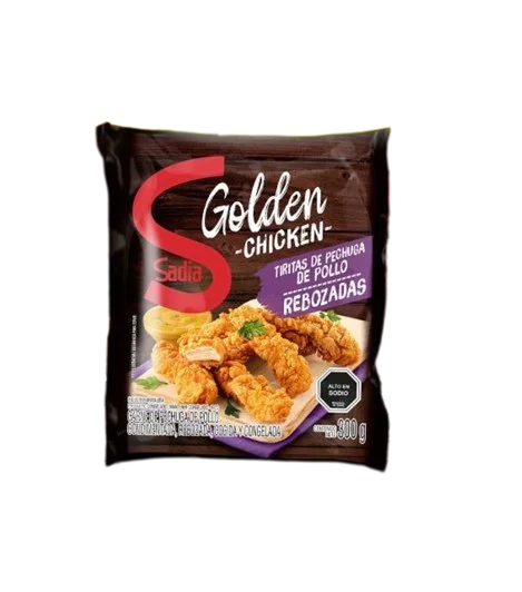 Tiritas de pechuga de pollo rebozadas 300 grs - Sadia